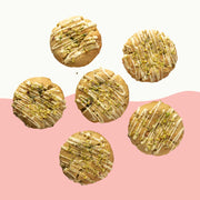 Belgian White Chocolate & Pistachio Cream Cookie Box