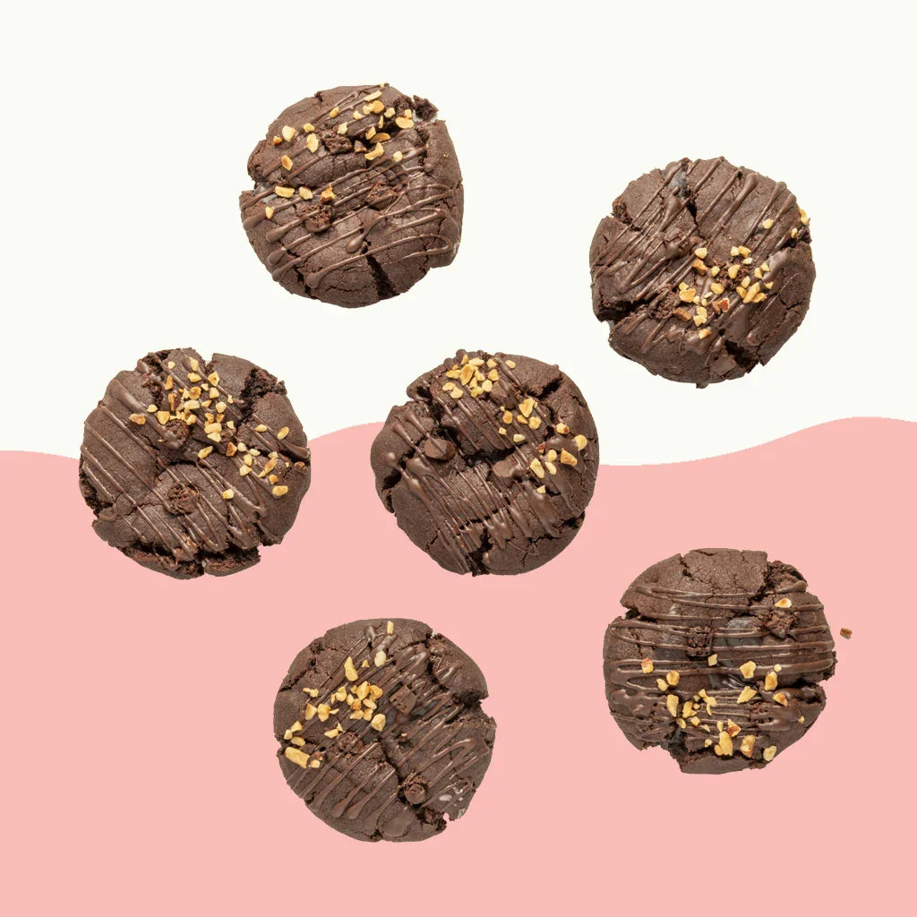 Dark Chocolate Hazelnut Cookie Box