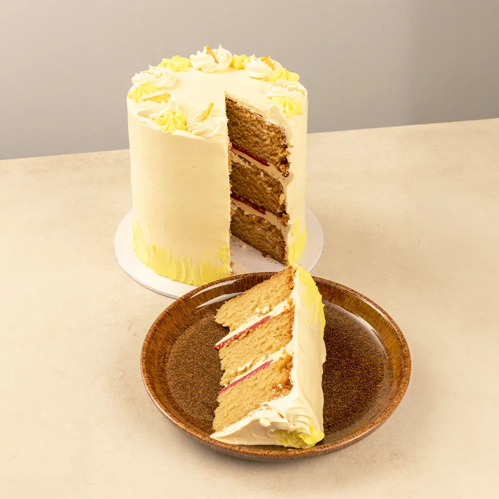 Lemon & Raspberry Cake