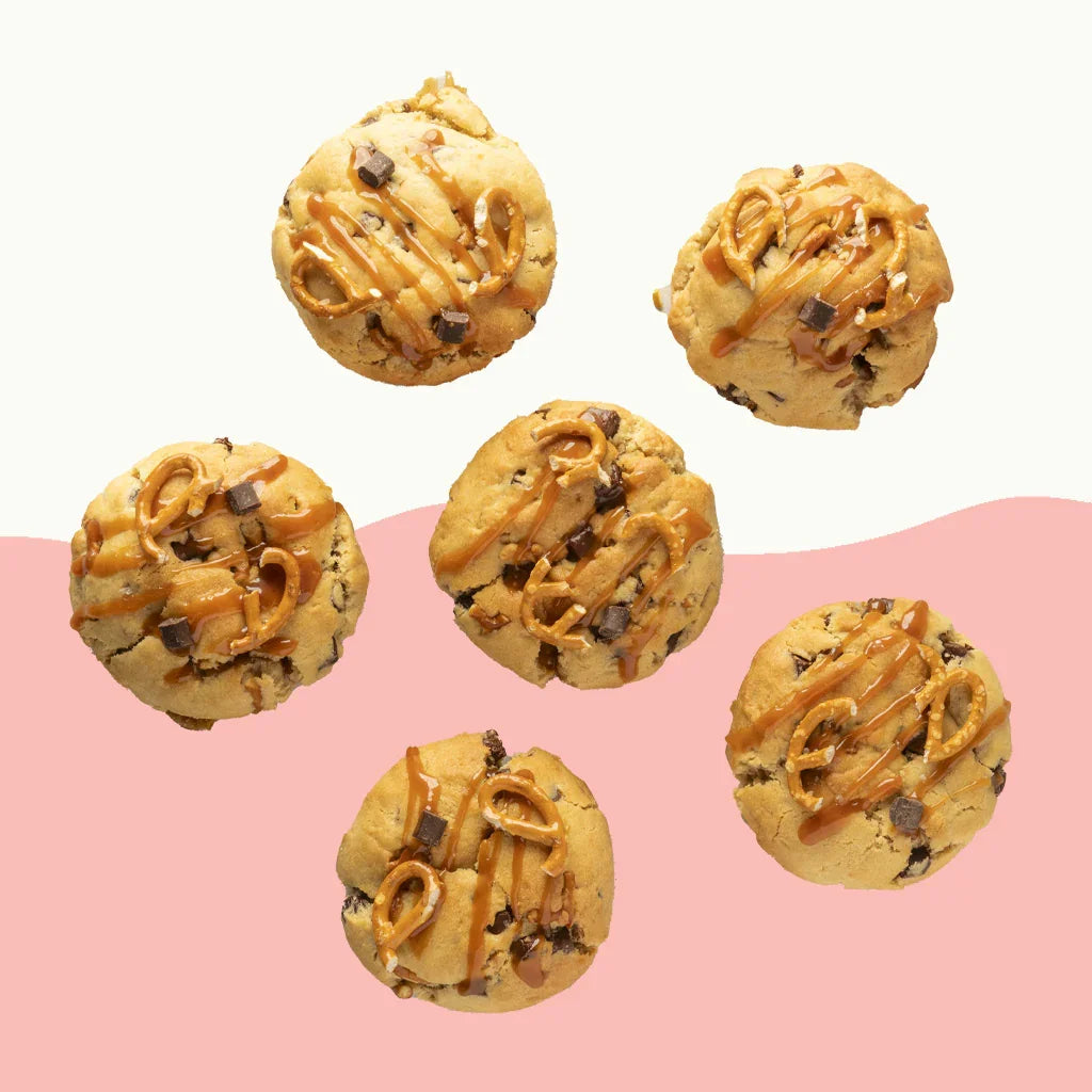 Salted Caramel Pretzel Cookie Box