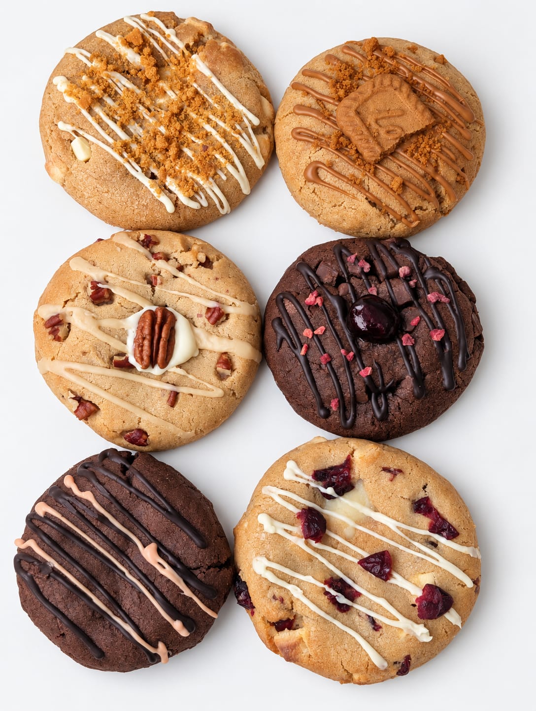 Vegan Christmas Festive Filled Cookies Mixed Box