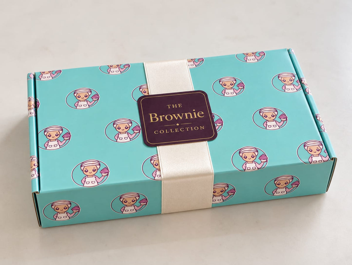 Vegan Christmas Festive Brownie Mixed Box