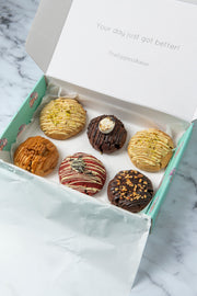 Eggless Stuffed Cookie Selection Box – 6 Mixed Cookies