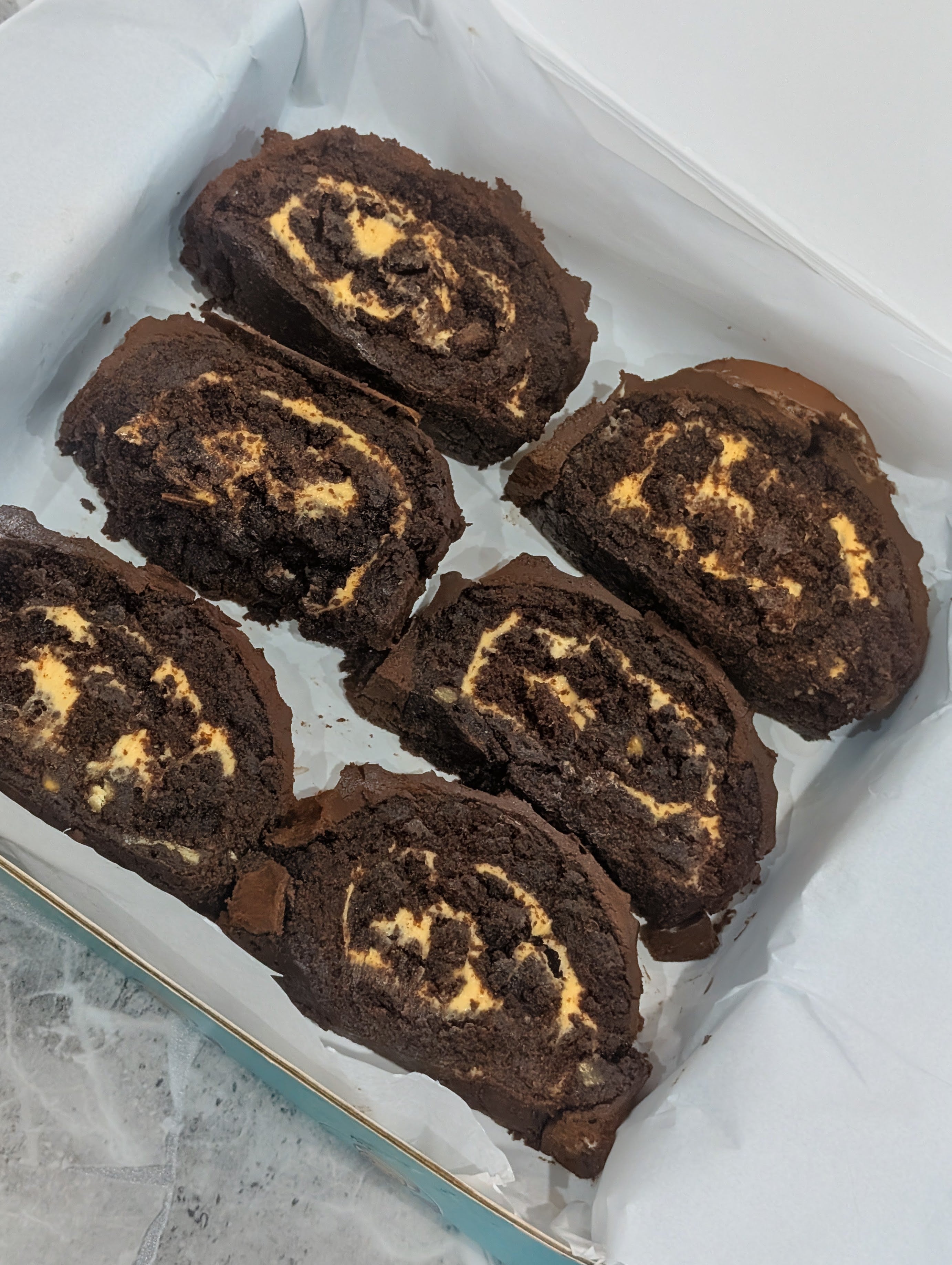 Chocolate Orange Jaffa Yule Log