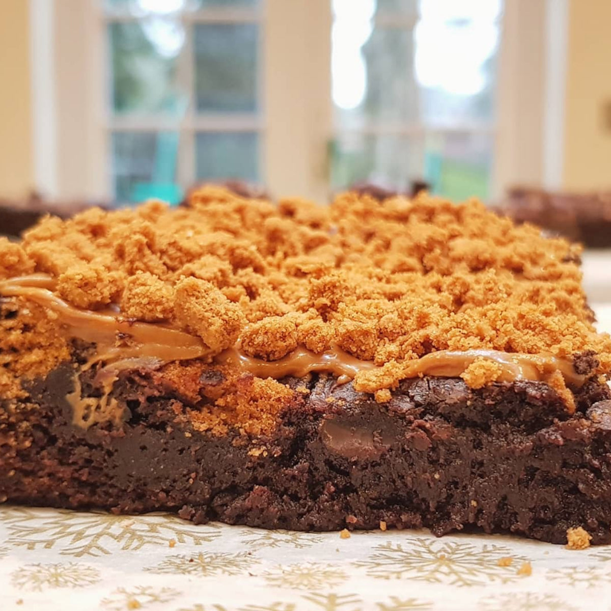 Biscoff Crunch Brownie Box